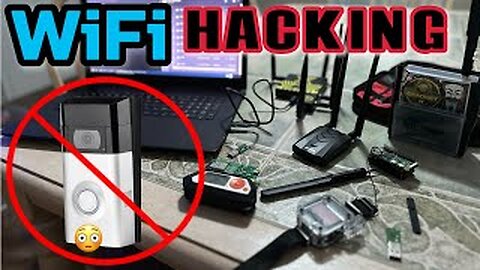 Unveiling Wi-Fi Camera Vulnerabilities: Ring Doorbell Attack! and Wi-Fi Penetration Testing Tools!