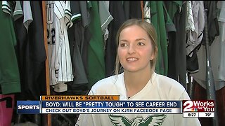 Maddie Boyd Honored on Senior Day
