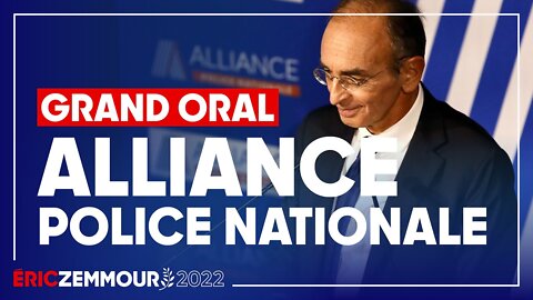 Eric Zemmour chez Alliance Police Nationale