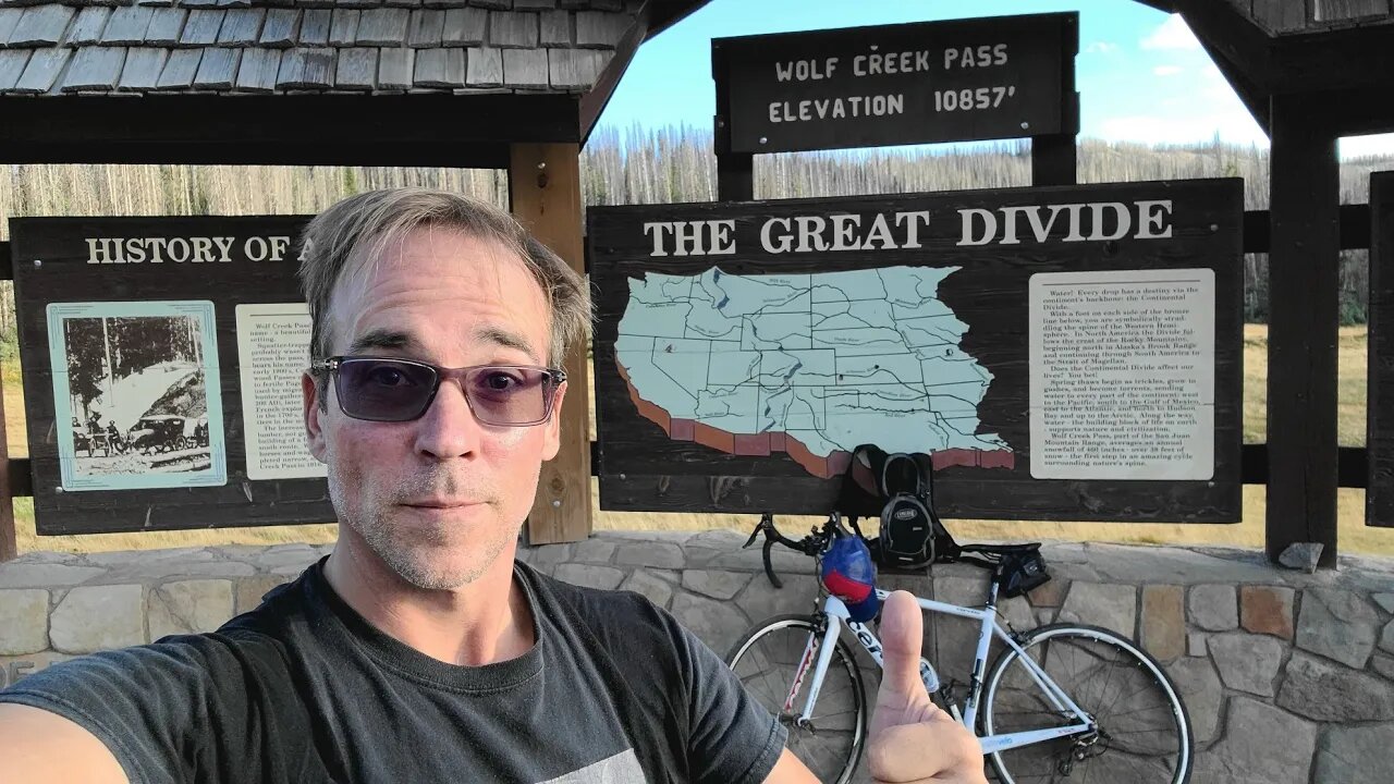 Most Dangerous Highway in Colorado on Bike, Wolf Creek Pass, FPV, 10,857 ft Elevation