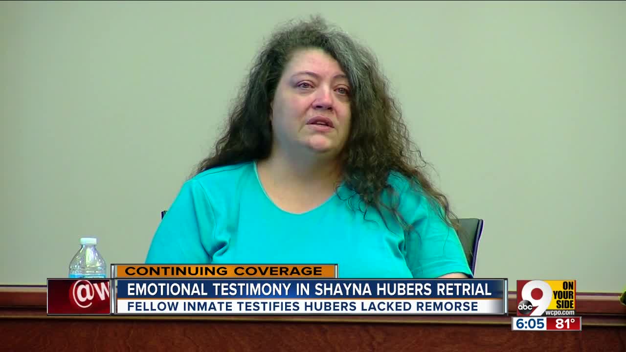 Emotional testimony in Shayna Hubers retrial