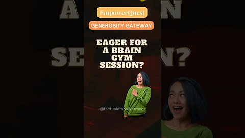 Glide through Generosity Gateway to a fulfilling life! 🌟 #GenerosityGlow