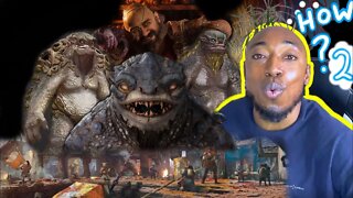 God Of War Ragnarök Creatures And Characters Breakdown Part 2 By An Animator/Artist