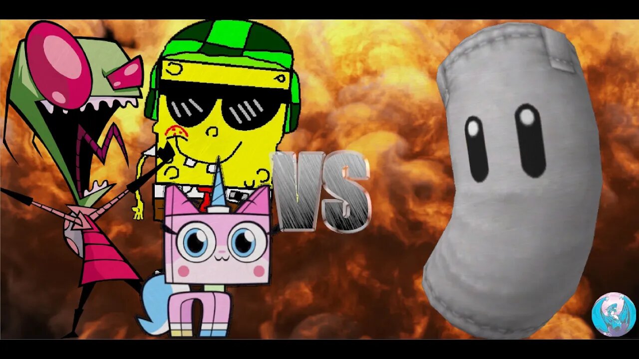 MUGEN - Request - VHS Guy, Unikitty + Zim VS Sandbag - See Description