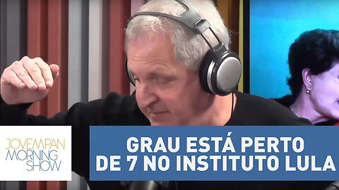 Augusto Nunes: "Na escala Richter, o grau está perto de 7 no Instituto Lula" | Morning Show