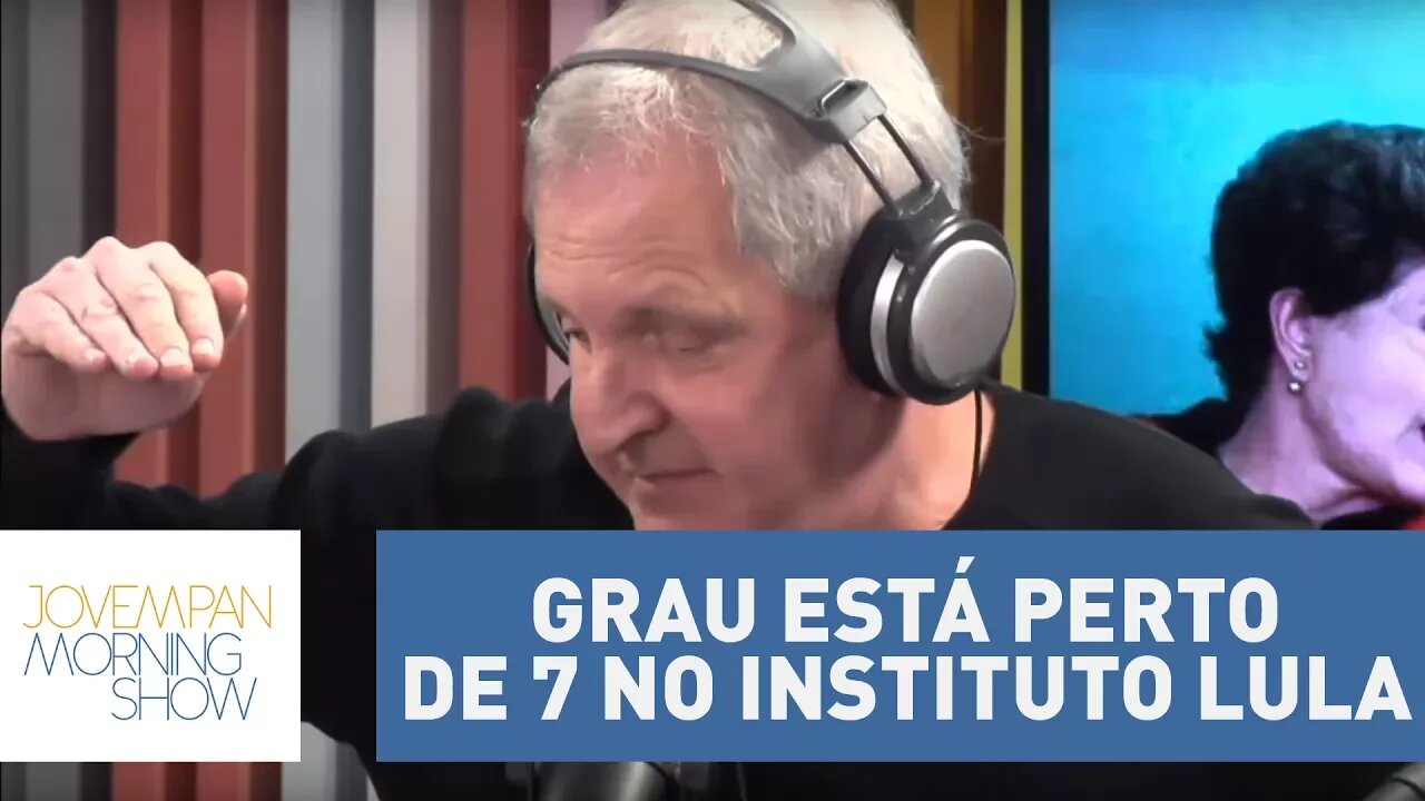 Augusto Nunes: "Na escala Richter, o grau está perto de 7 no Instituto Lula" | Morning Show