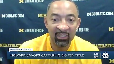 Juwan Howard savors capturing Big Ten regular season title