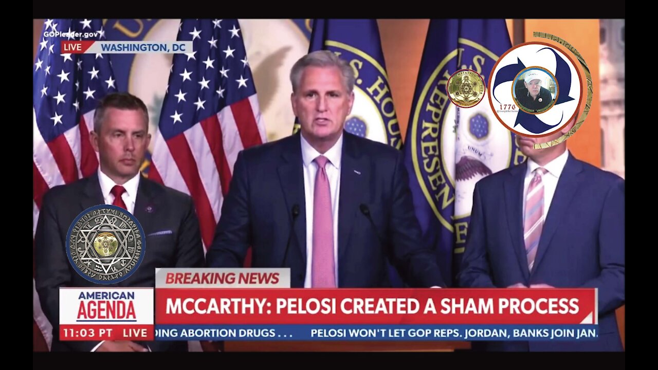 McCarthy & GOP Reps Shred Pelosi Amid Jan. 6th Committee Shuffle