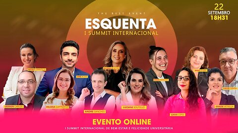 ESQUENTA I SUMMIT INTERNACIONAL