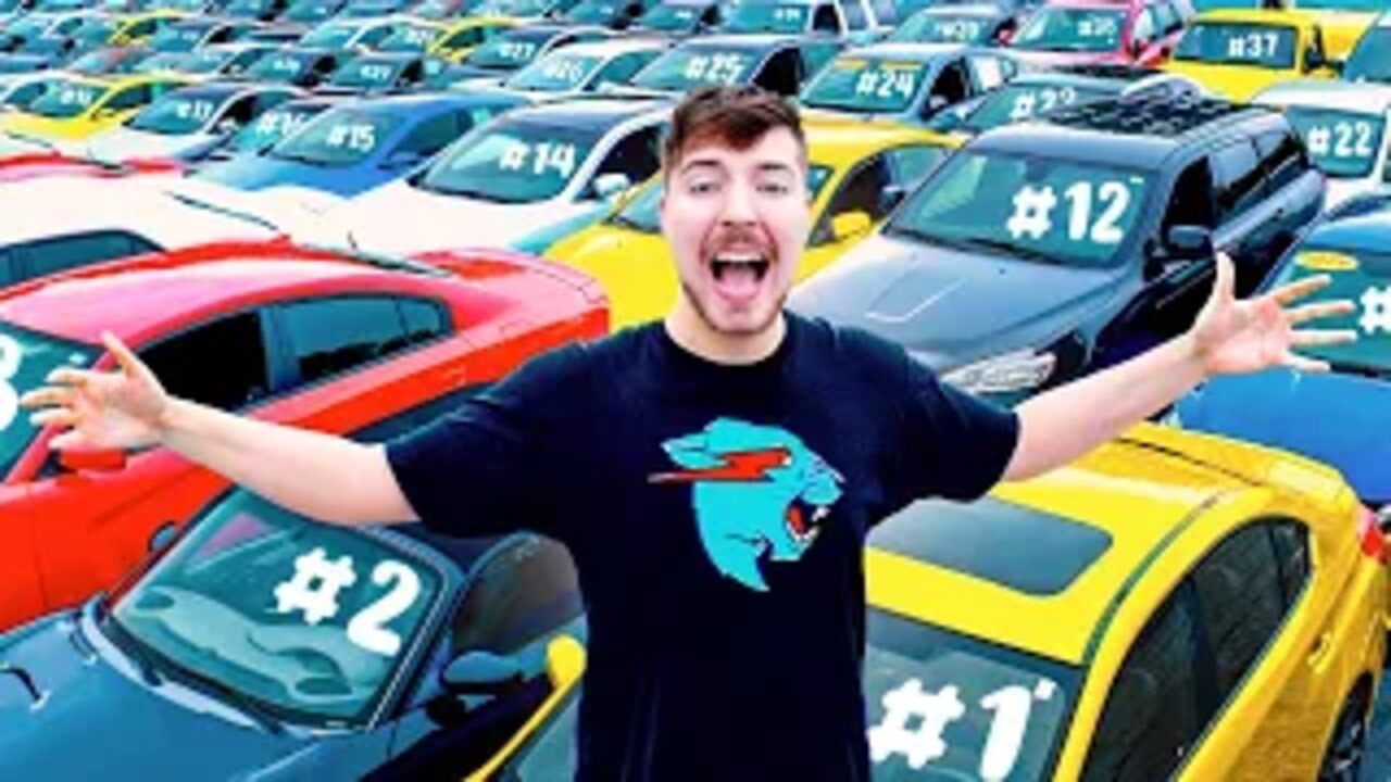 I Gave My 40,000,000th Subscriber 40 Cars