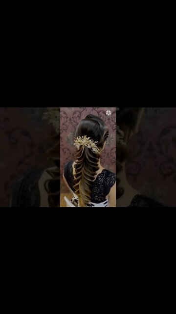 Valentine's Day Special Hairstyle Tutorial | New Trendy Heart Bun Hairstyle #shorts