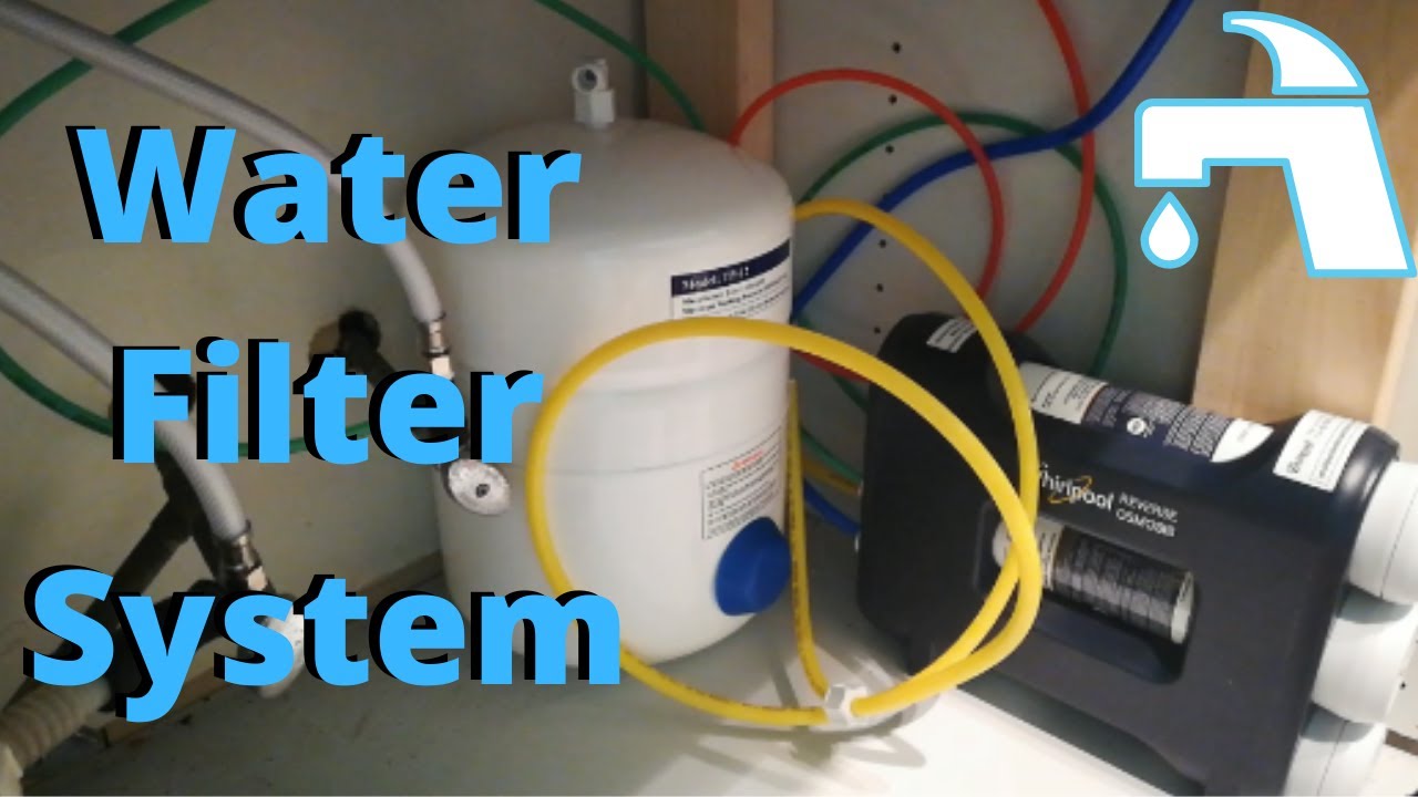 Install Water Filter System for Home Under Sink