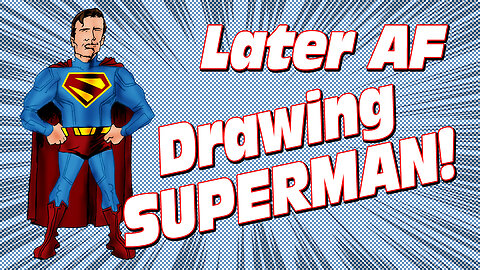 Drawing Superman