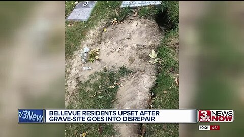 After grave goes into disrepair, city of Bellevue acts fast