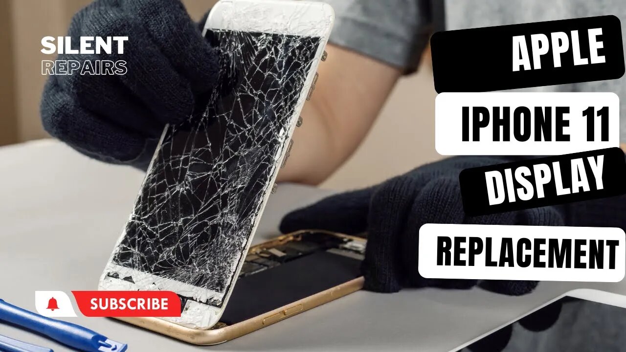 Apple Iphone 11 | Screen repair | Display replacement | Repair video