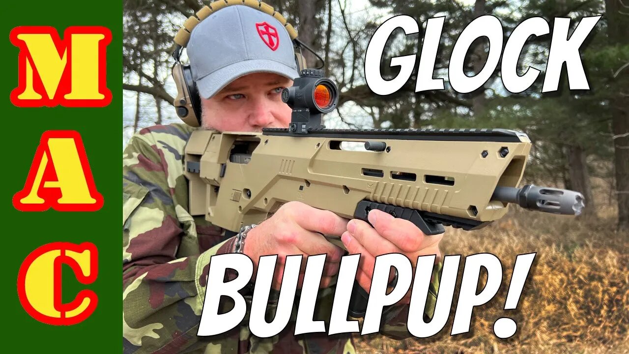 The new Glock BULLPUP! Now this is different!