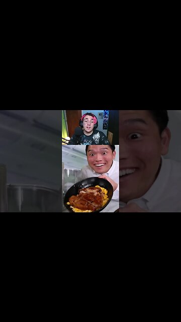 REACT BAYASHI TV - Beef or Chicken ?✈️