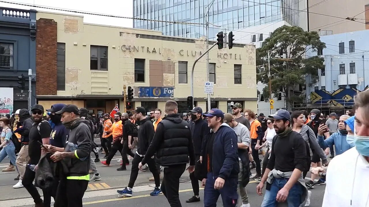 PROTESTS MELBOURNE