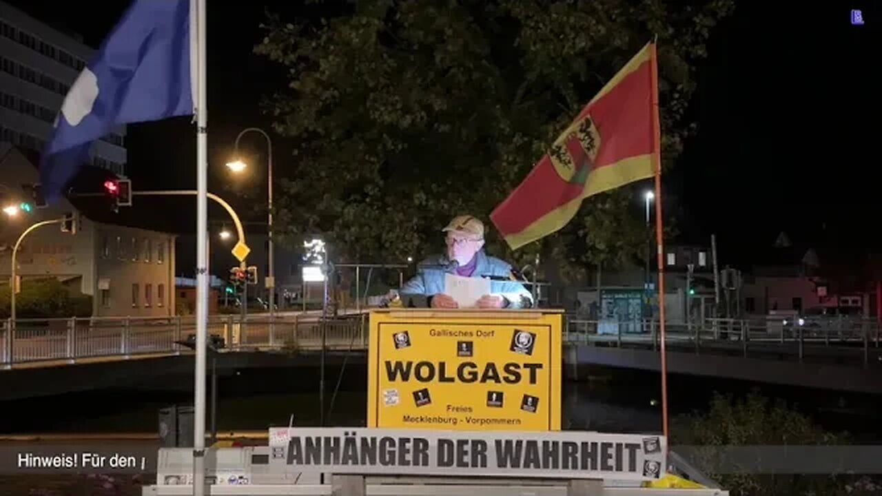 Wolgast - Rolf erhebt die Stimme klärt auf 10-10-2023