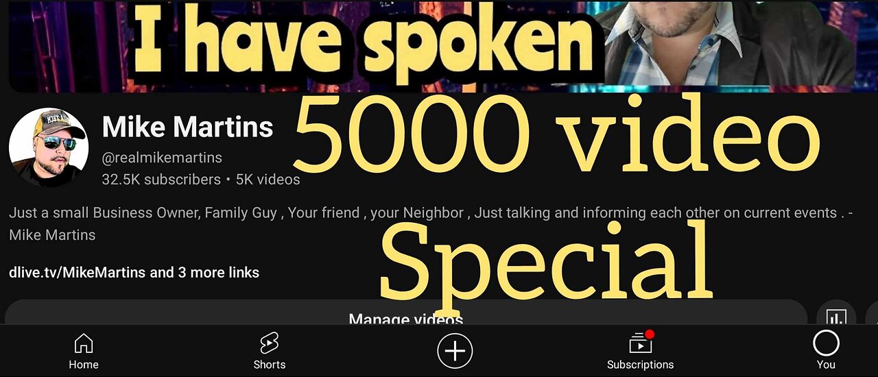 5000 Video , Special , Thank you Subscribers