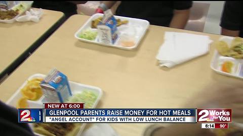 Glenpool parents raise money to ensure all students fed hot meals