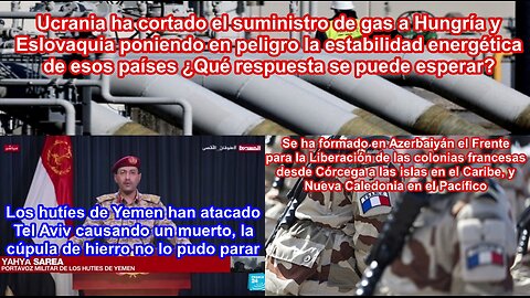 Cortan el suministro de gas a Hungría y Eslovaquia desde el oleoducto Druzhba ¿Represalia de la UE?