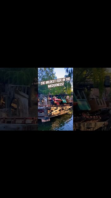Big Thunder Mountain Railroad #disneyland #bigthunder #coaster #frontierland