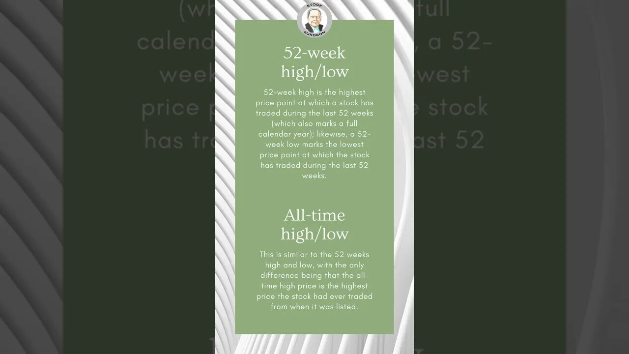 stock market jargon keywords explained in 20 sec #shorts #stockmarket #educational