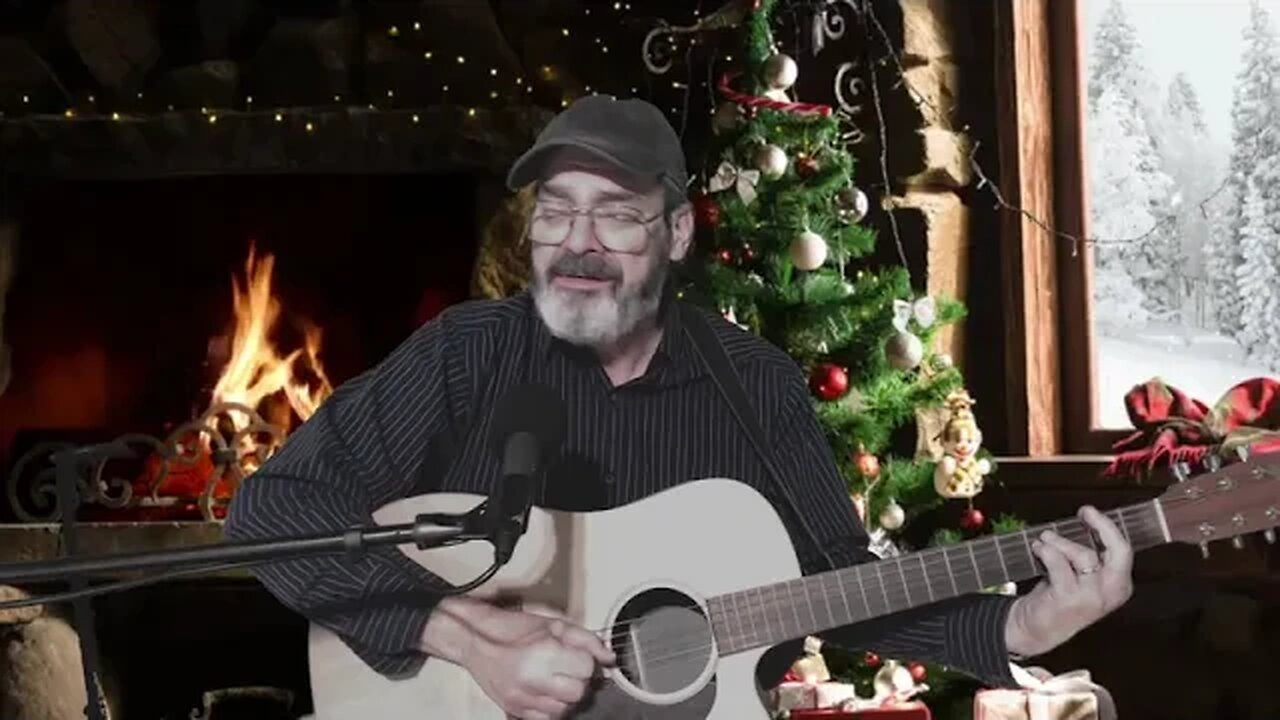 O Holy Night - The Classic Christmas Carol with Solo Voice and Guitar.