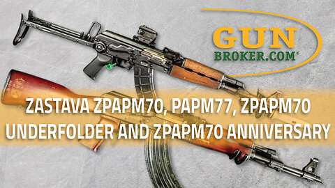 Zastava Releases new models: ZPAPM70, PAPM77, ZPAPM70 Underfolder and ZPAPM70 Anniversary Edition