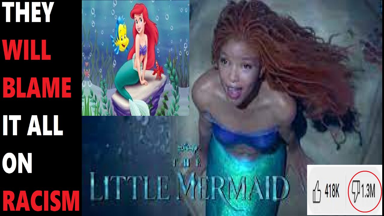 Disney's The Little Mermaid gets over 1 MILLION DISLIKES on first trailer