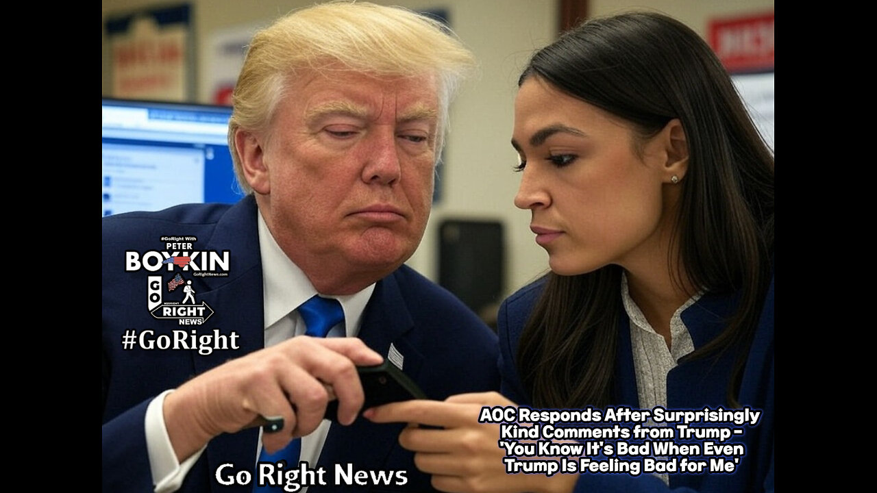 AOC Responds After Surprisingly Kind Comments from Trump