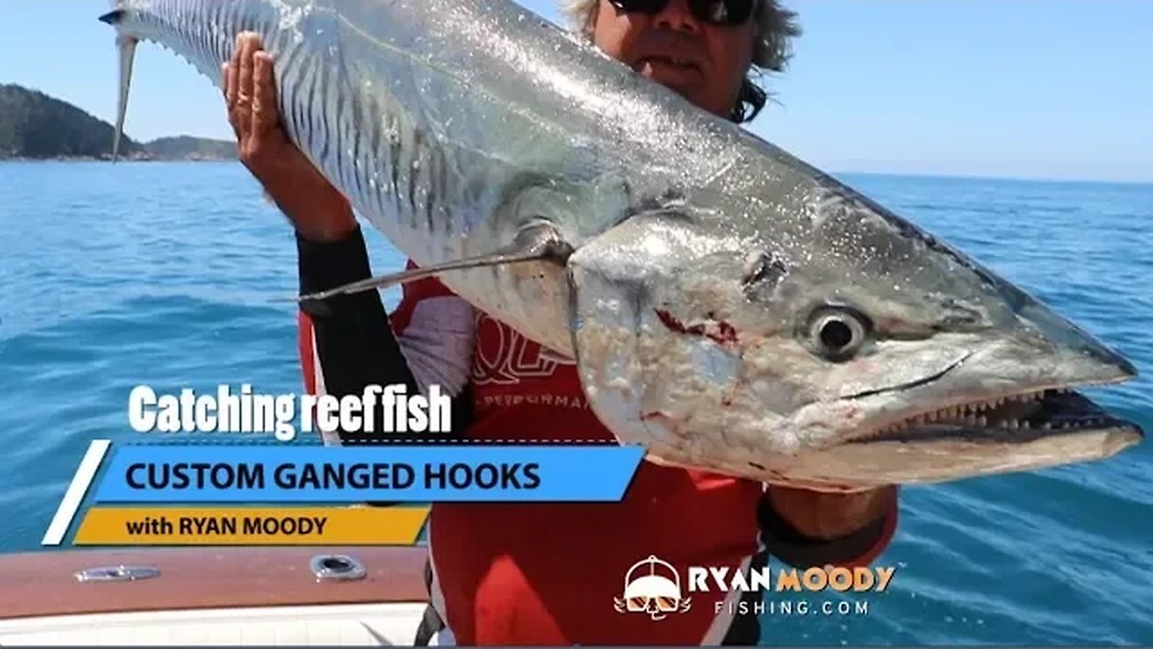 How to make your own Spanish mackerel fishing rig using gang hooks