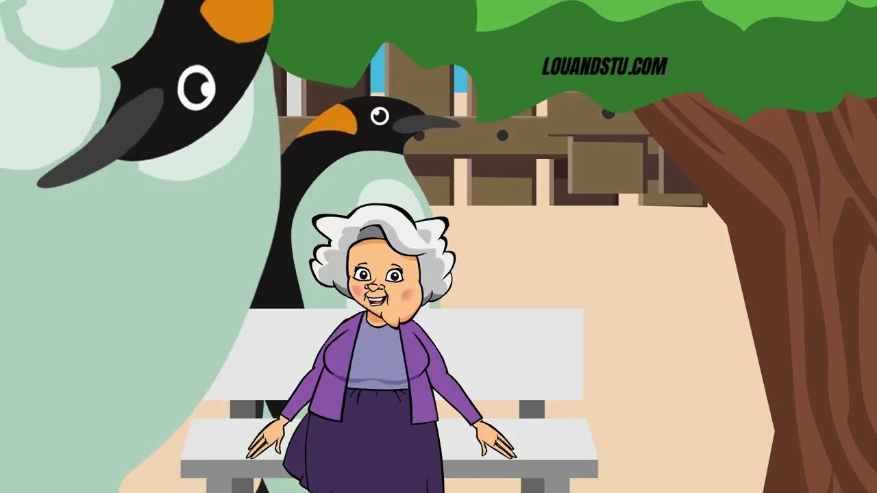 Foul Mouthed Old Lady & Giant Penguin 19