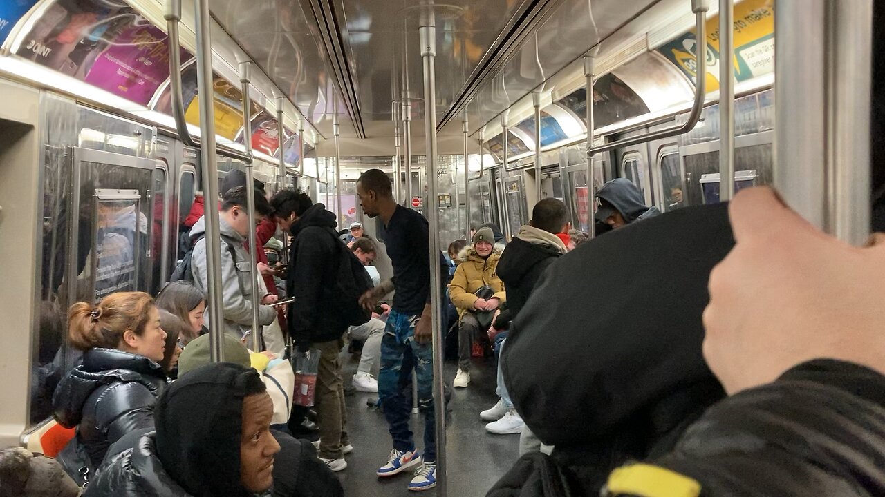 Showtime Boys on N Train (Brooklyn)