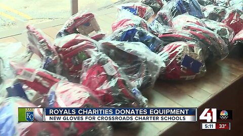 Royals Charities Donates Equipment