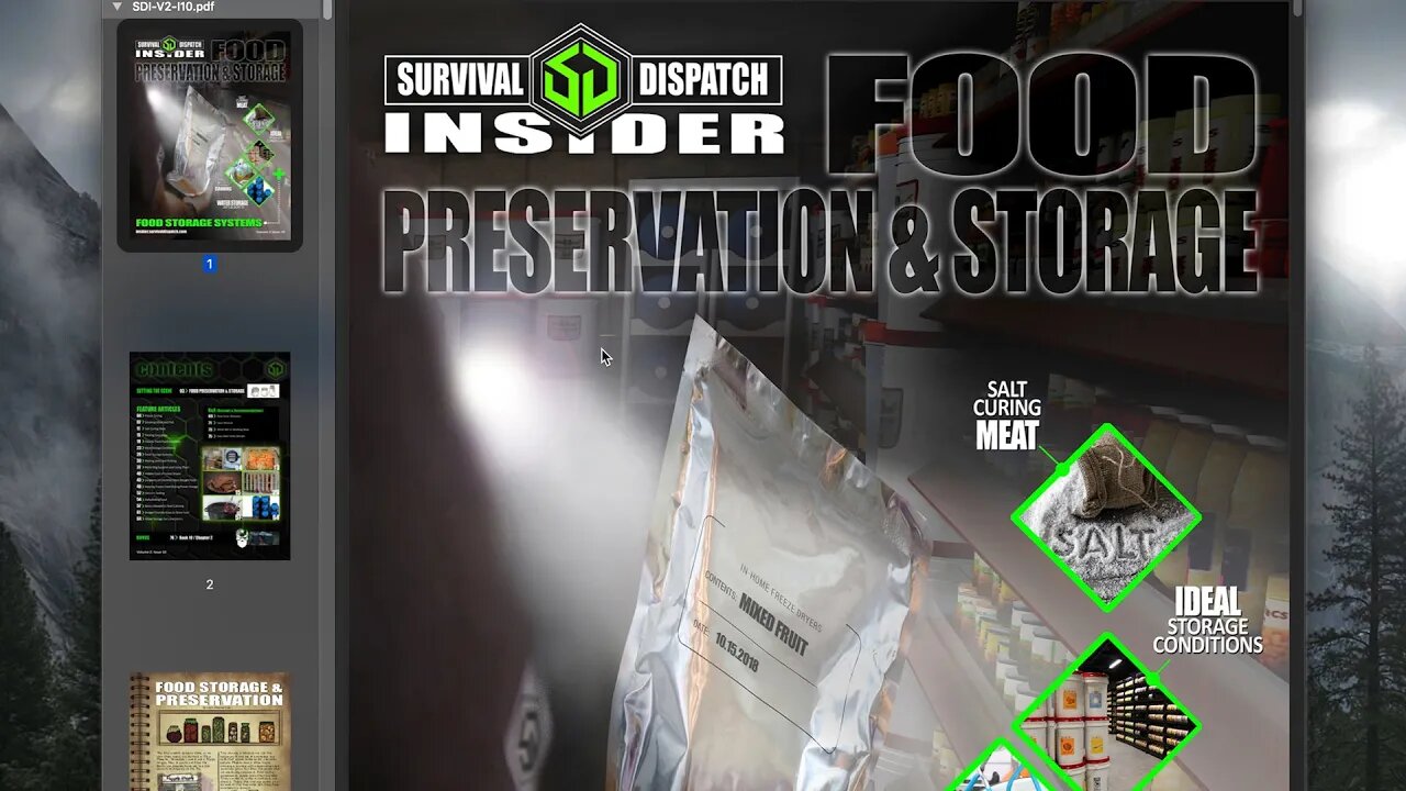 Survival Dispatch Insider - Food Preservation