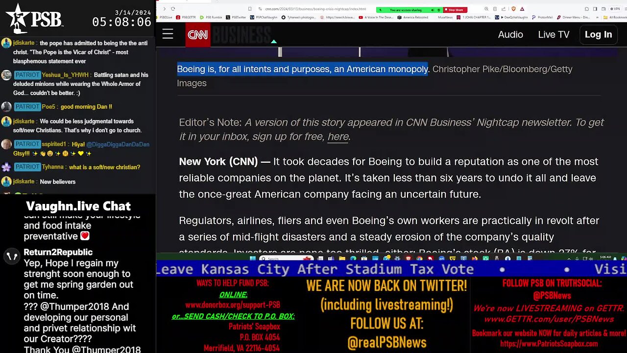 2024-03-14 05:00 EDT - The DiggaDiggaDan Show