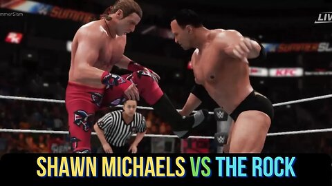 Dream Match: Shawn Michaels vs The Rock