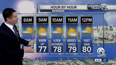 Tuesday midmorning forecast