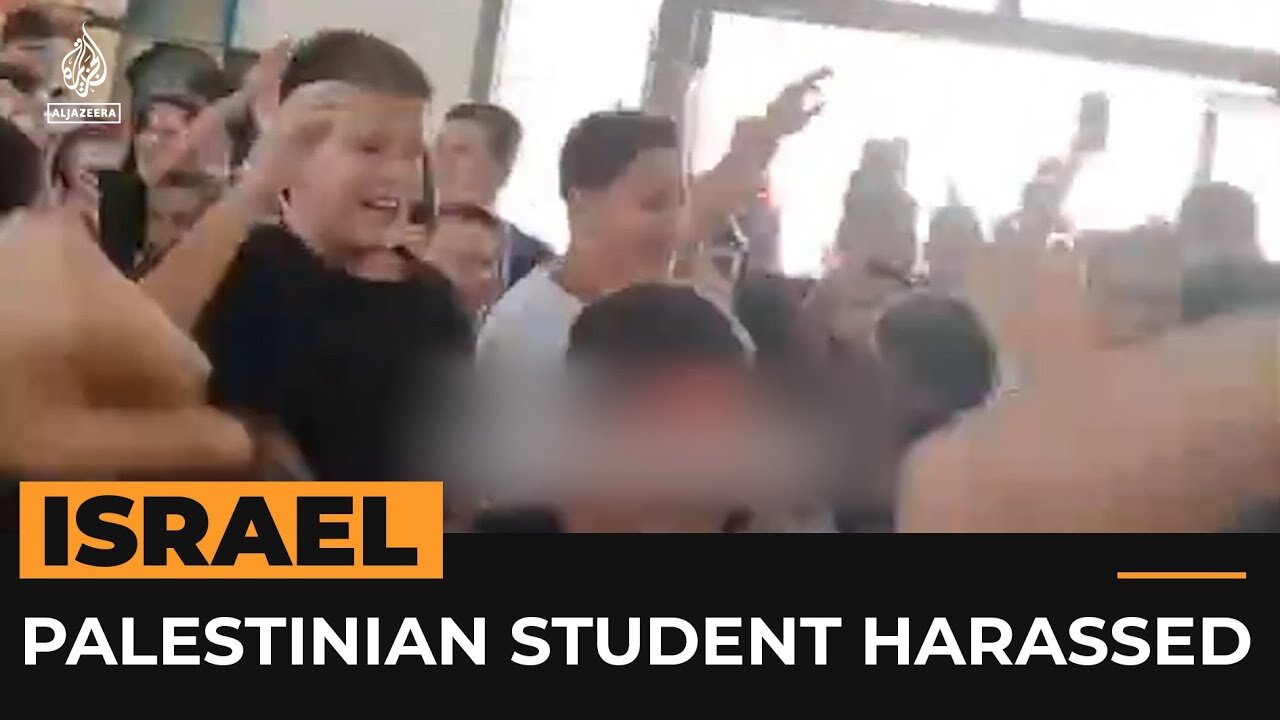 Israeli middle schoolers harass Palestinian classmate | Al Jazeera Newsfeed