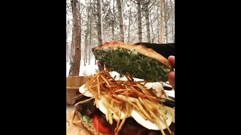 Steak sandwich | @foodagram_333 on IG 🥩🥪 #shorts