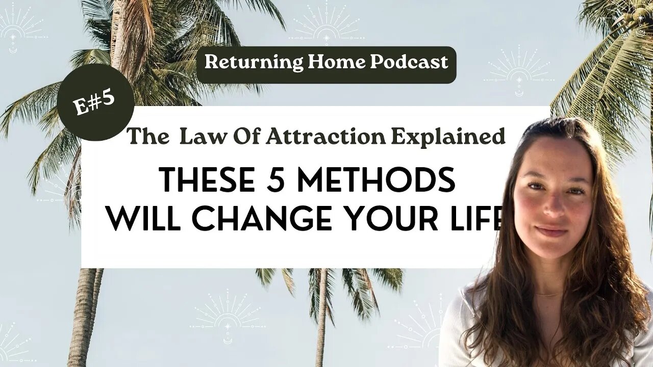 5 Manifestation Techniques To Change Your Life | The Law Of Attraction #lawofattraction #mindset