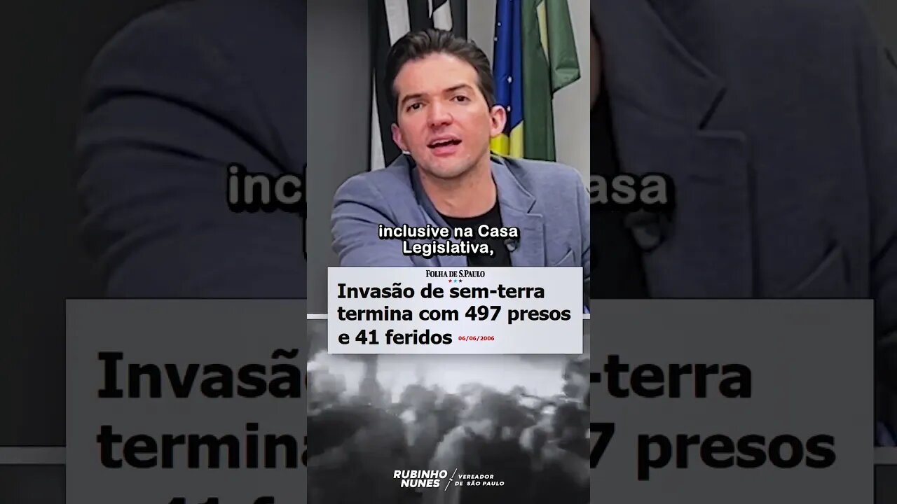 Lula parece esquecer de algumas invasões da esquerda, mas vou lembrá-lo #shorts #lula #direita