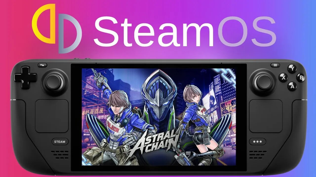 Astral Chain (Yuzu EA-3827) Switch Emulation | Steam Deck - Steam OS 3.5