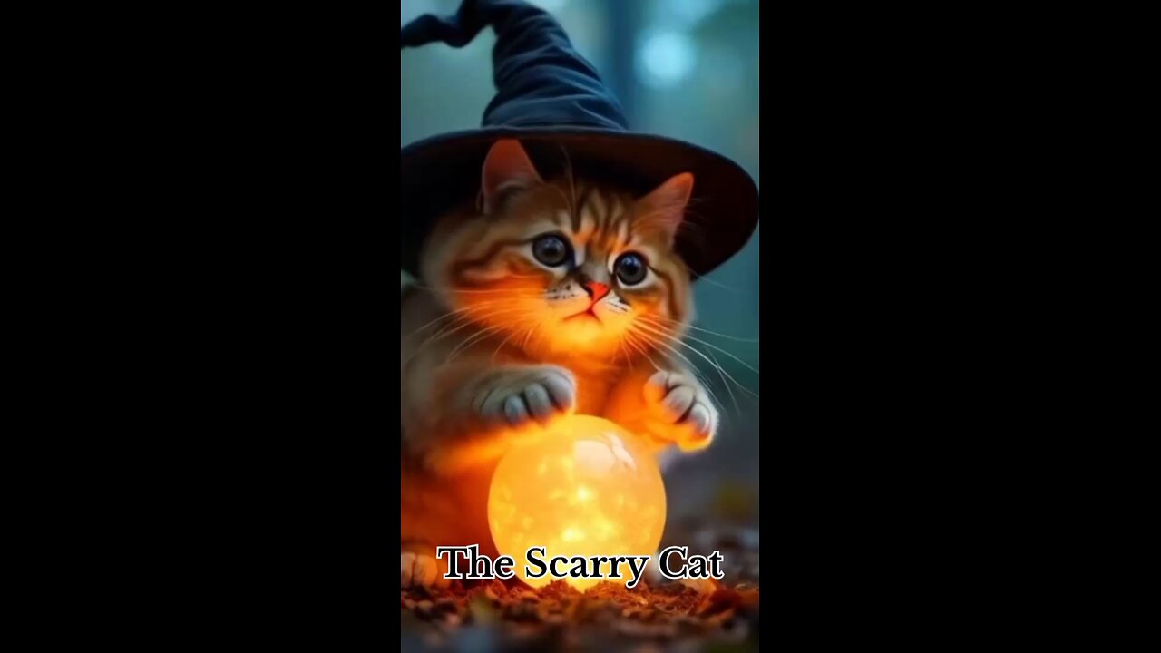 The scary cat 😟