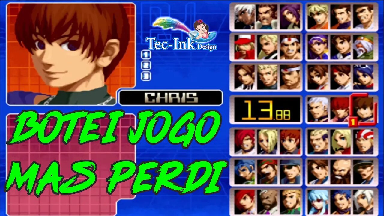 Até Quando Parece Que Vou Ganhar Fácil Eu Perco | KOF 2002 | Tec-Ink vs @red gamer | TÁ DIFÍCIL AQUI