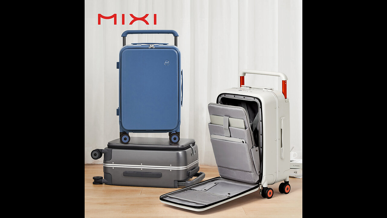 New Design Wide Handle Suitcase Men Carry-On Luggage Women Travel Trolley Case