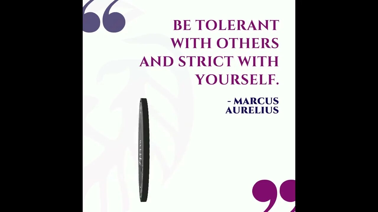 Sunday motivation || Marcus Aurelius || You have to be strict with yourself!