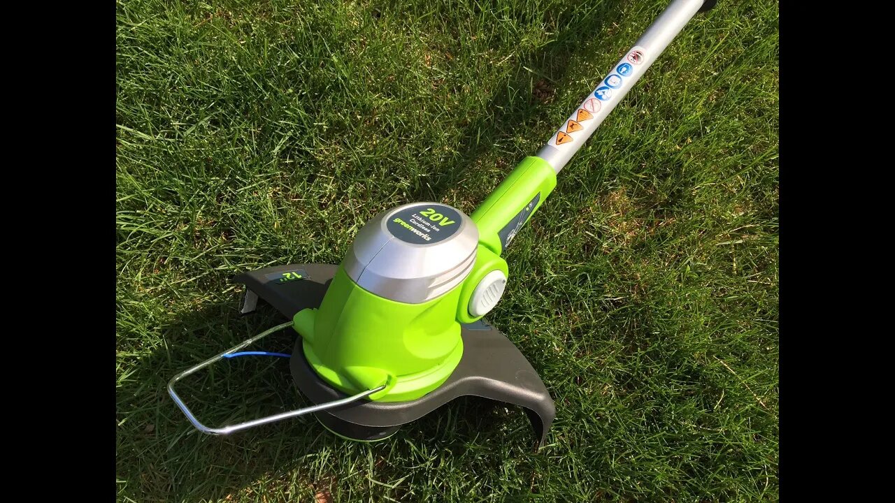 GreenWorks Cordless 20V 12-Inch String Trimmer Review